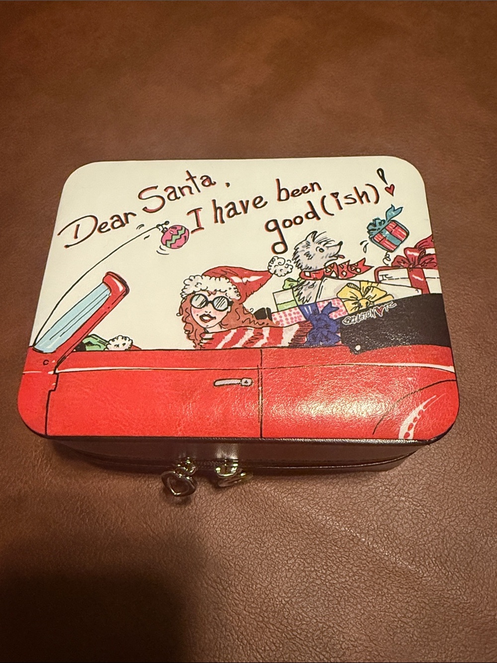 Brighton Dear Santa Jewelry Case
